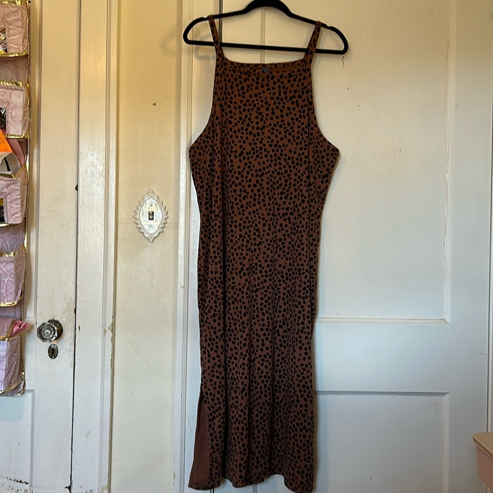Old navy cheetah print dress
